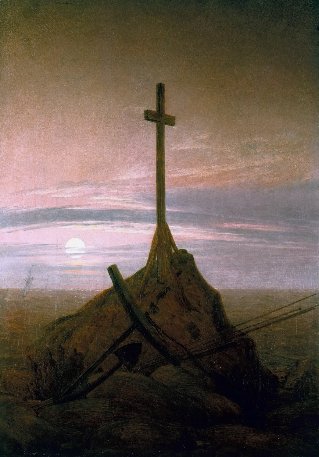 The Cross By the Baltic Sea (Kreuz an der Ostsee), 1815