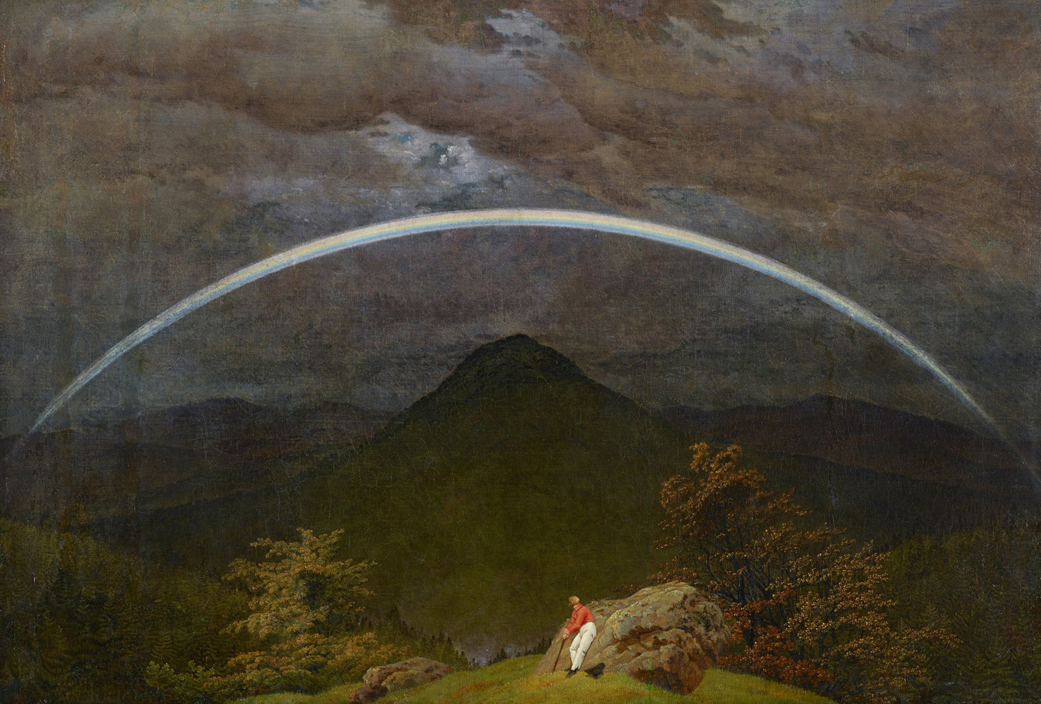Mountain Landscape with Rainbow, 1810