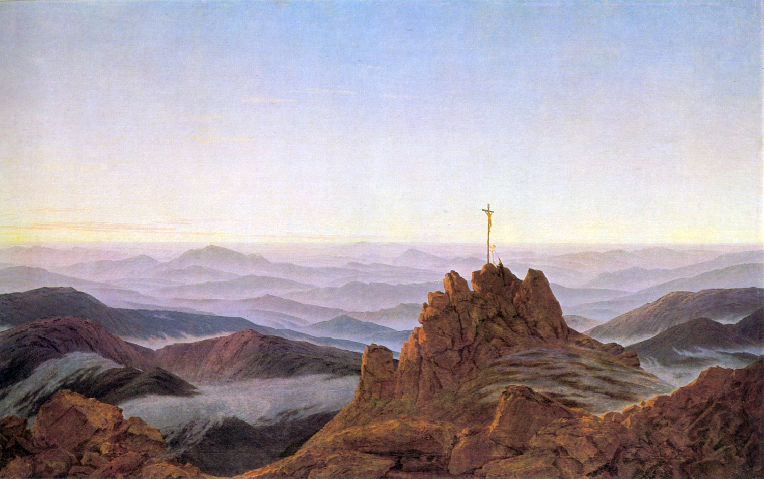 Morning on the Riesengebirge, 1810-11