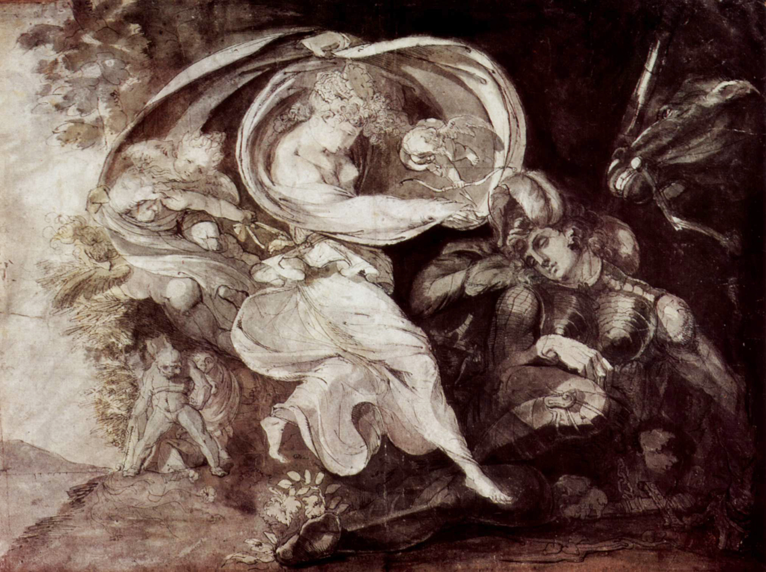 The Queen of Fate Appears to Prince Arthur, c. 1769