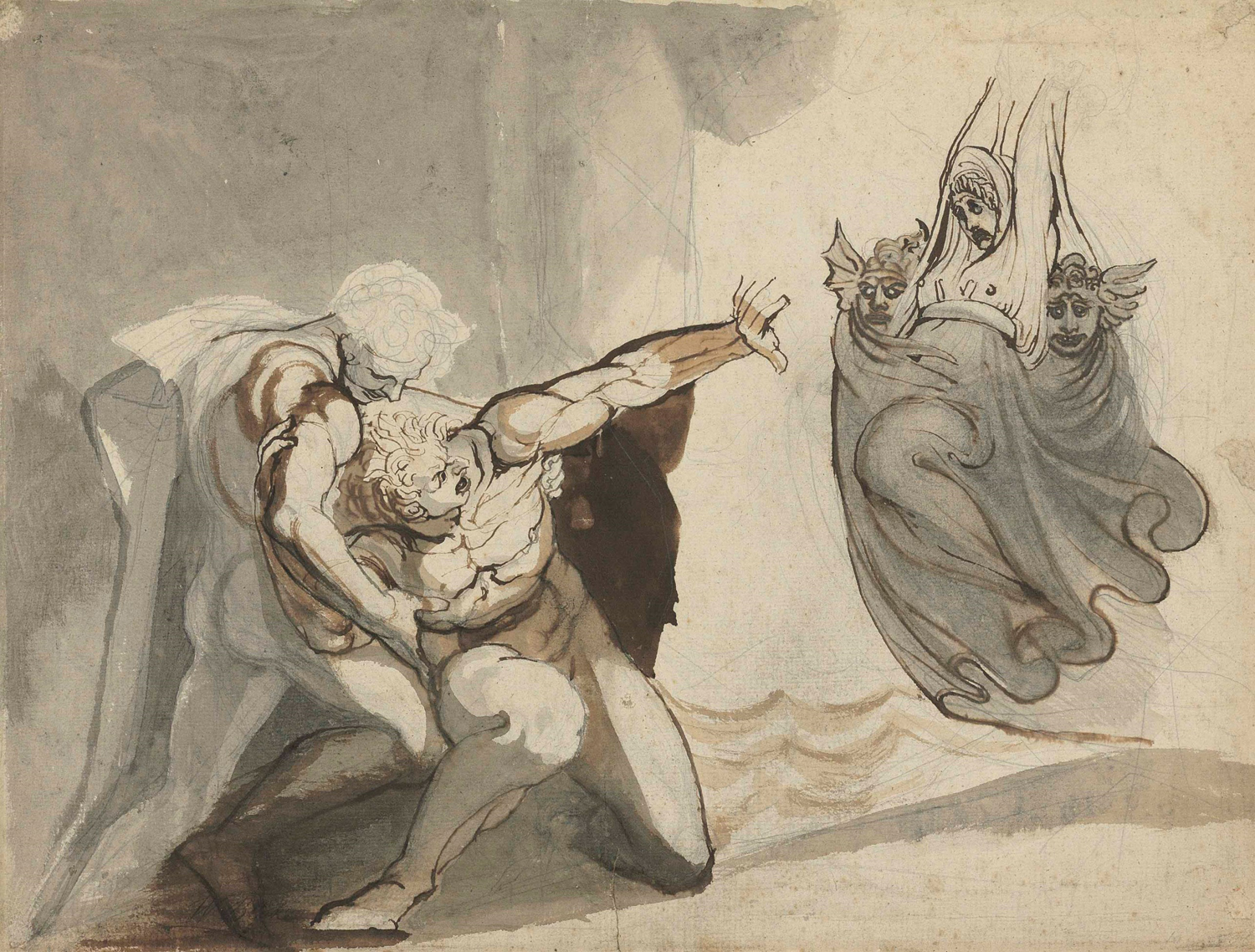 The Vision of Orestes, 18th century