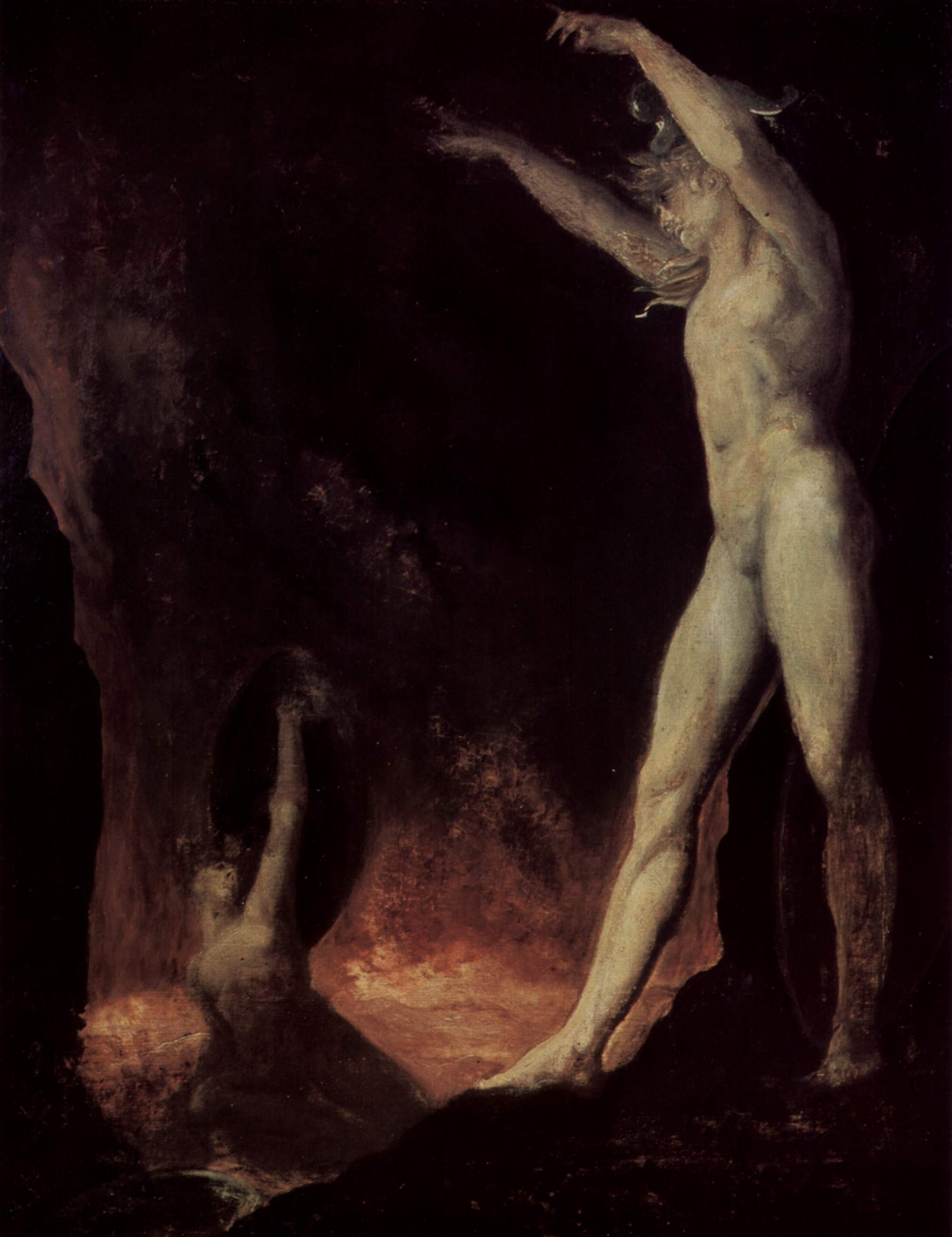 A Satanic Call to Belzebub in Hell's Fire, 1802