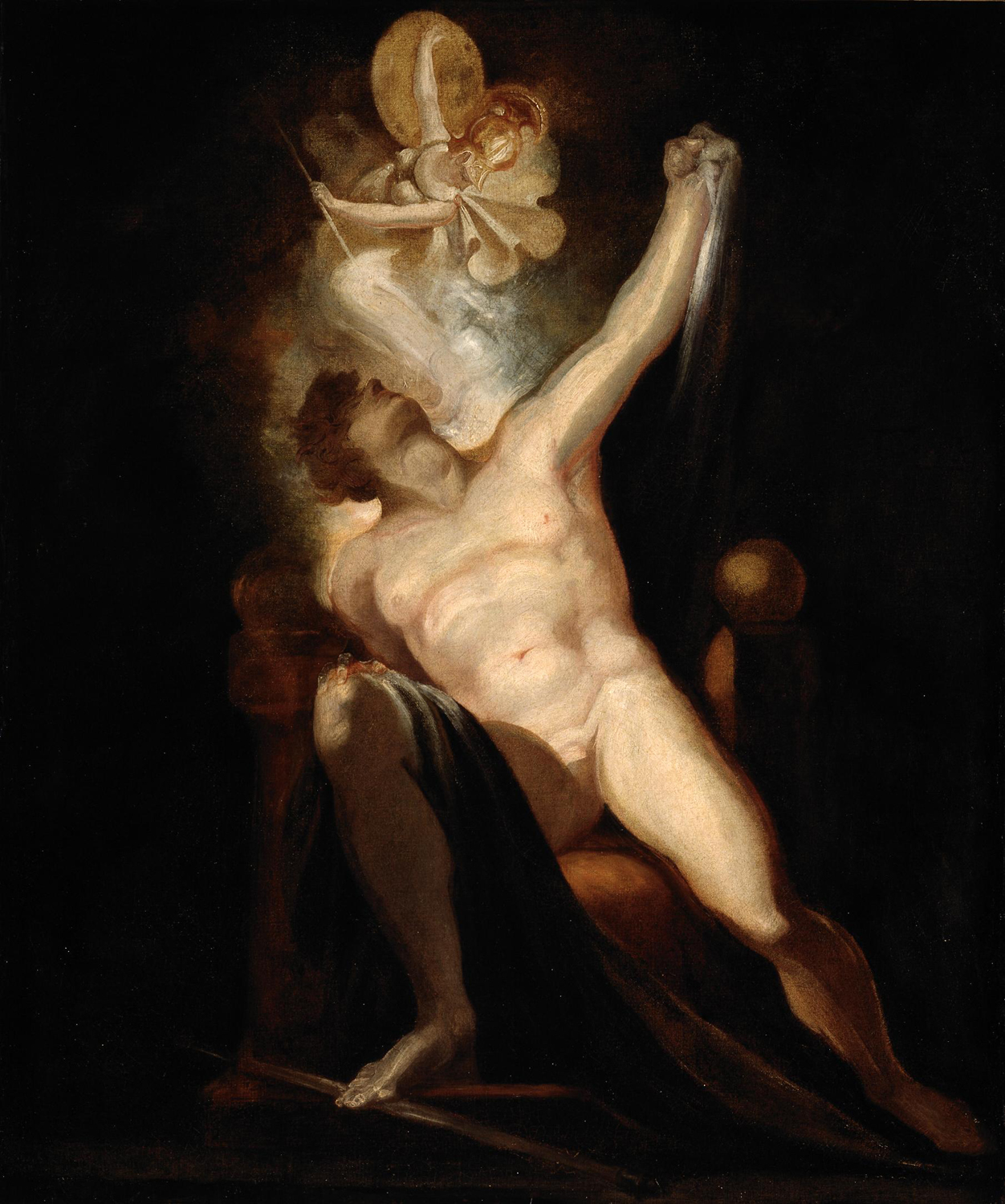 Illustration from Satan and the Birth of Sin from Milton's 
