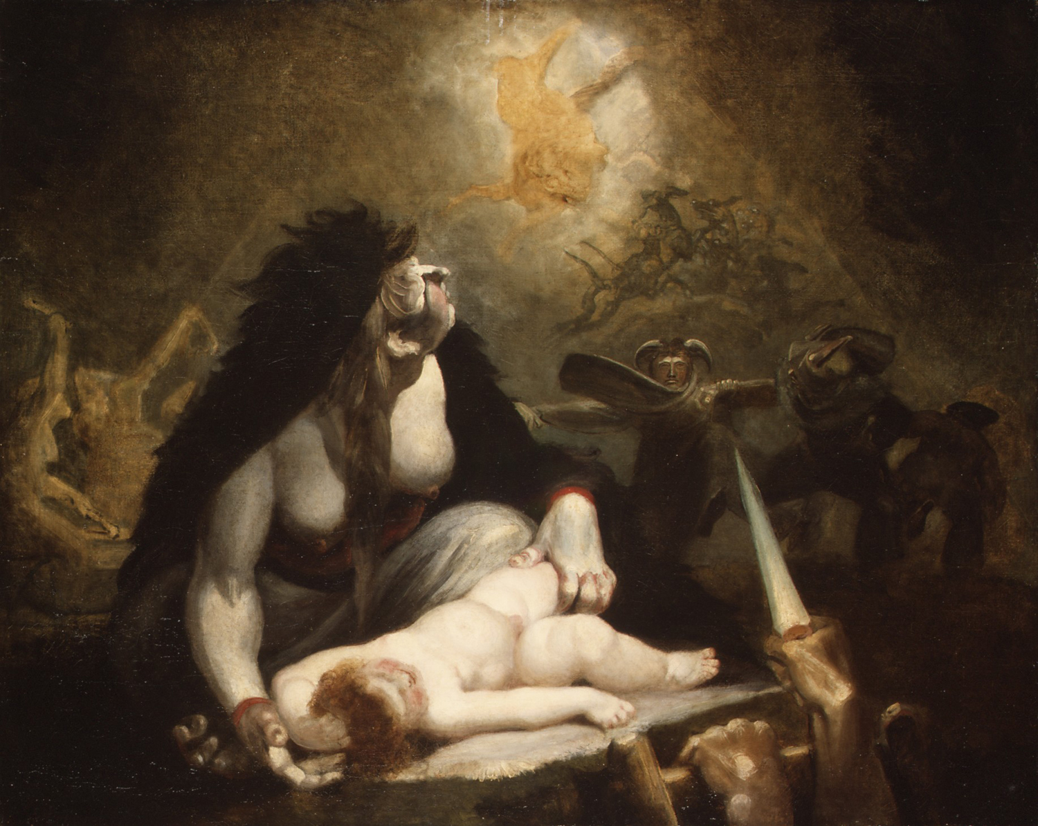 The Night Hag Visiting the Lapland Witches, 1796