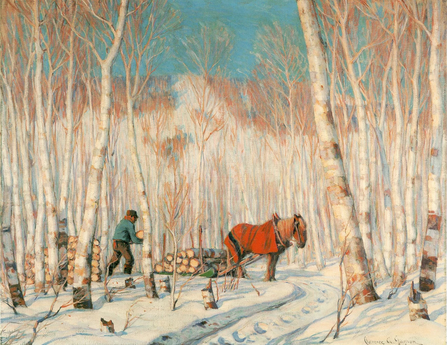 March in the Birch Woods, 20th century