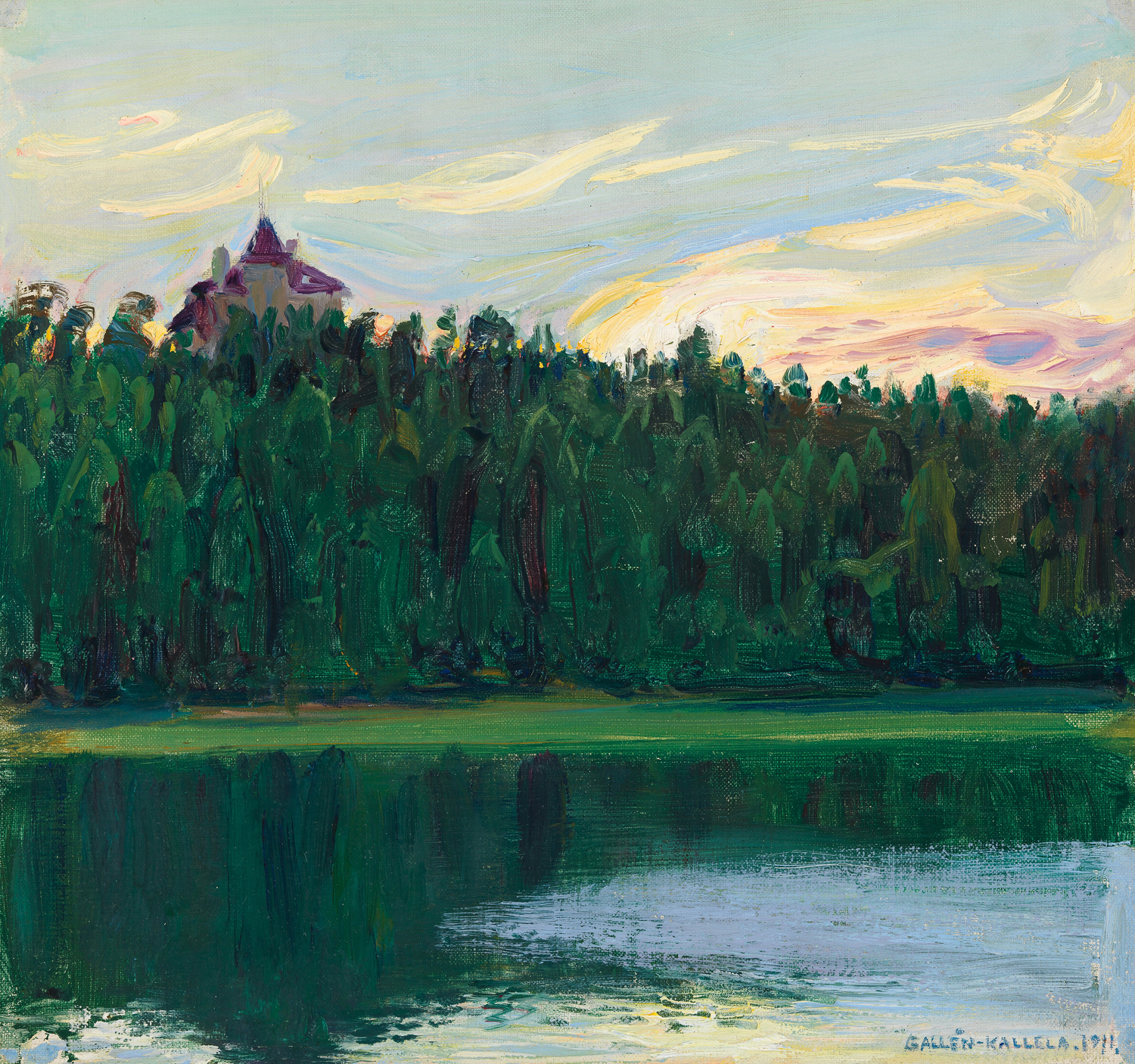 Lakeside Landscape, 1911