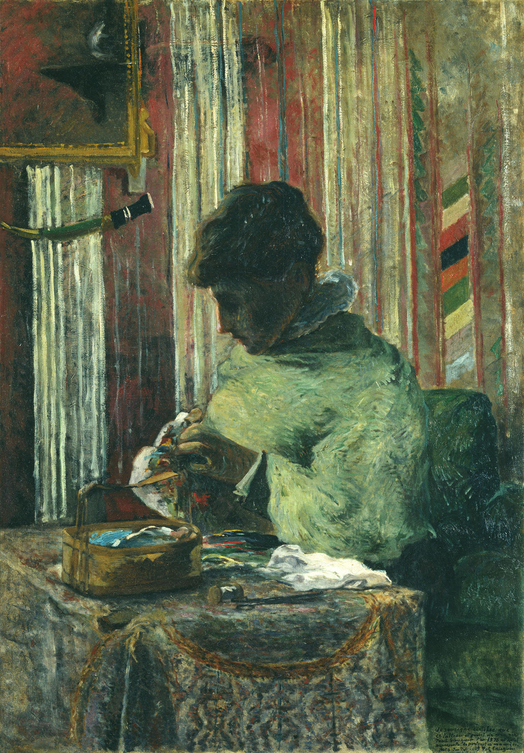 The Embroiderer (La Brodeuse), 1880