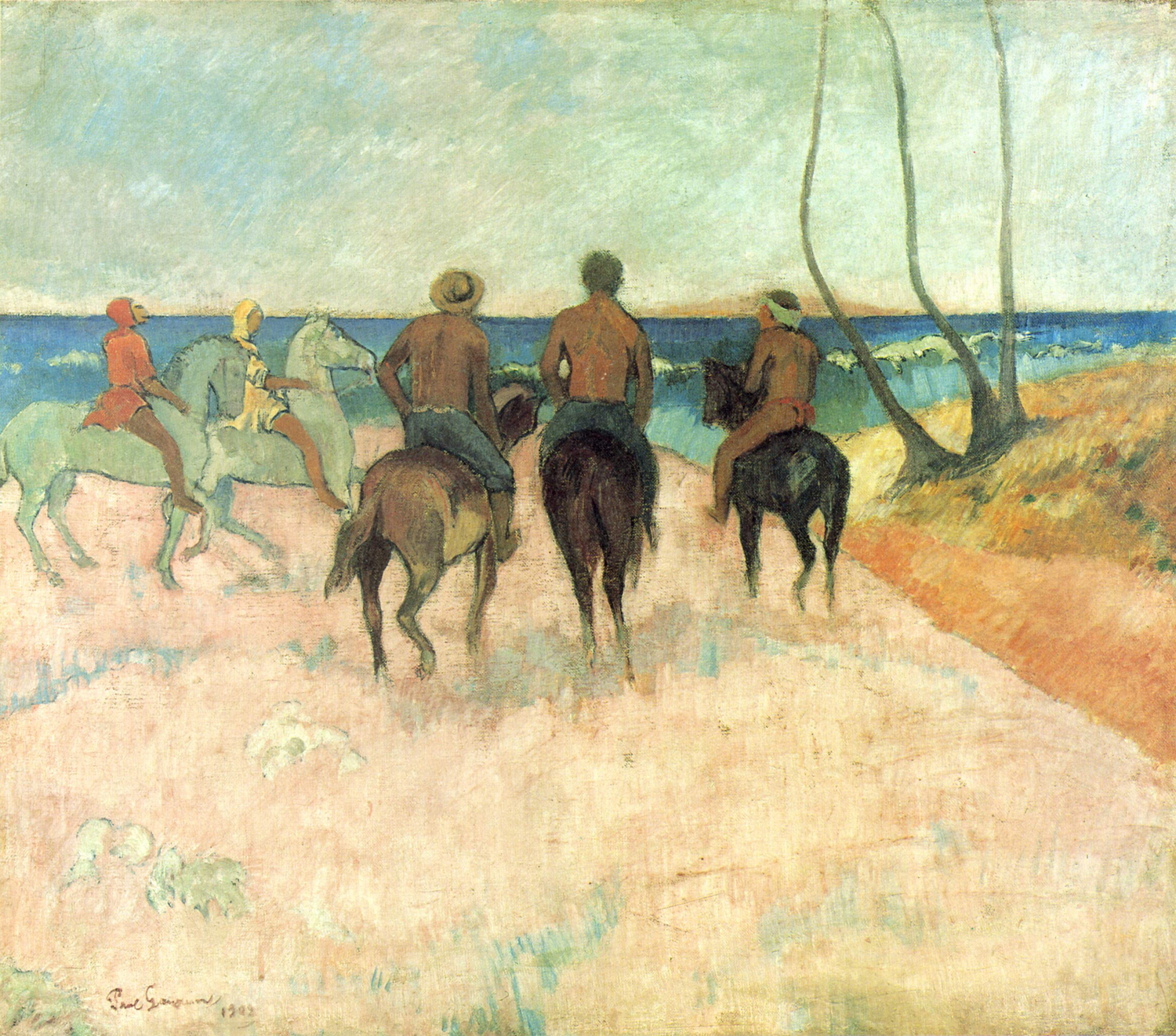 Riders On the Beach, 1902