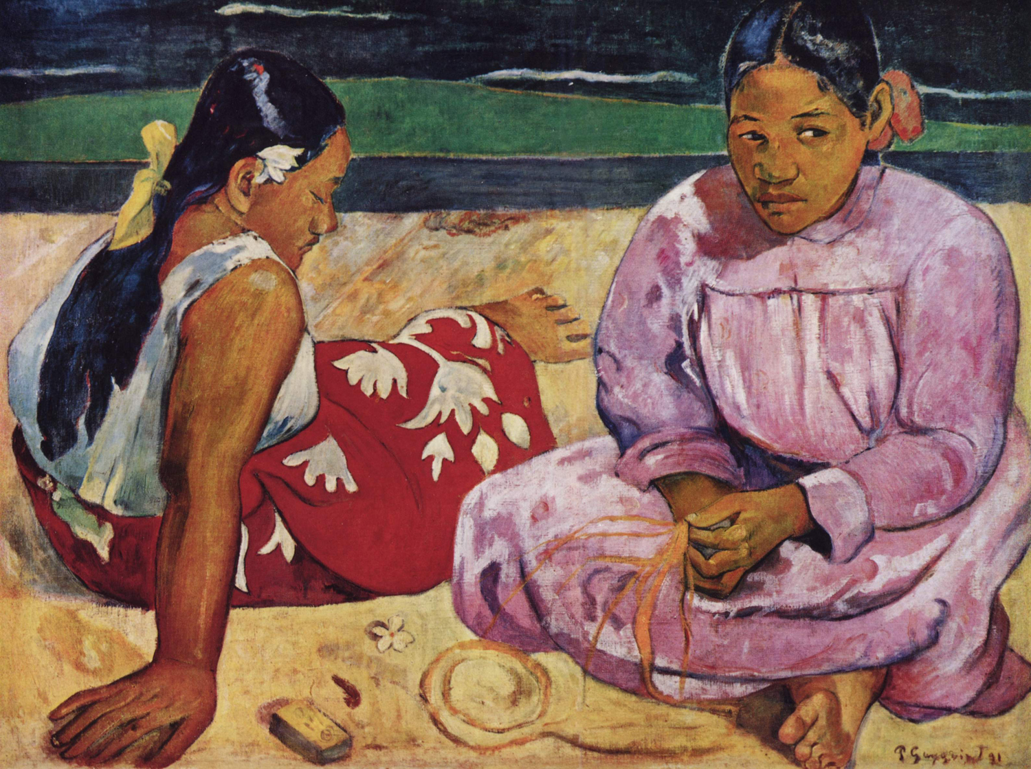 Tahitian Women on the Beach, 1891