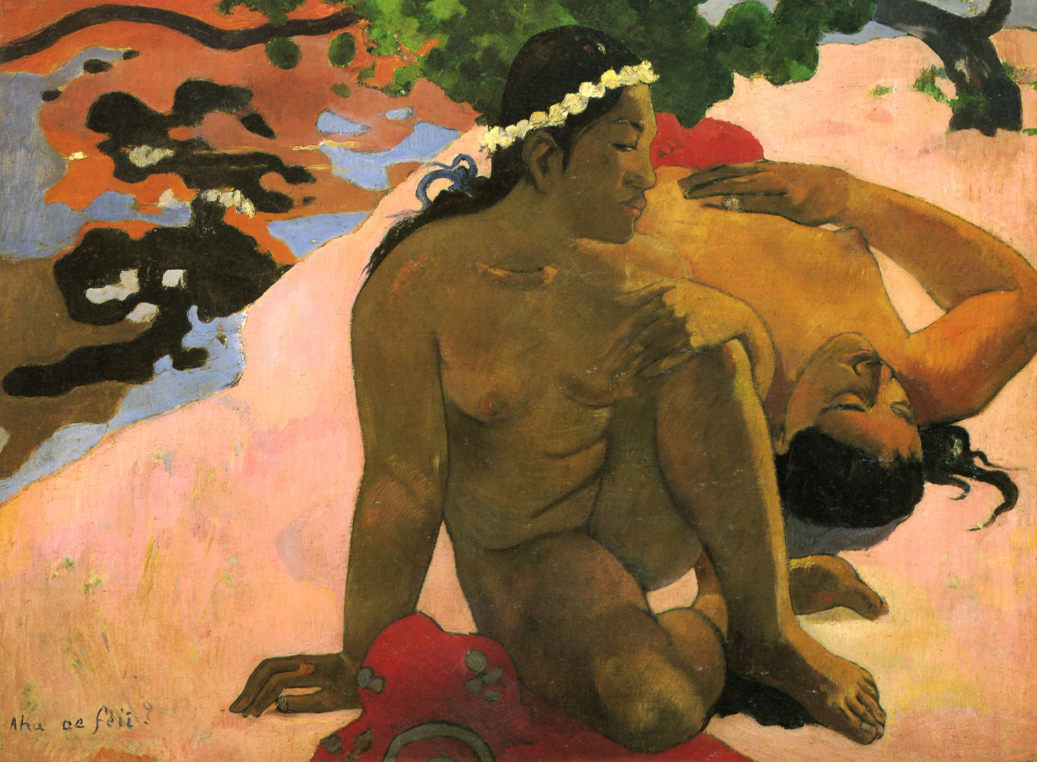 What? Are You Jealous? (Aha Oe Feii?), 1892