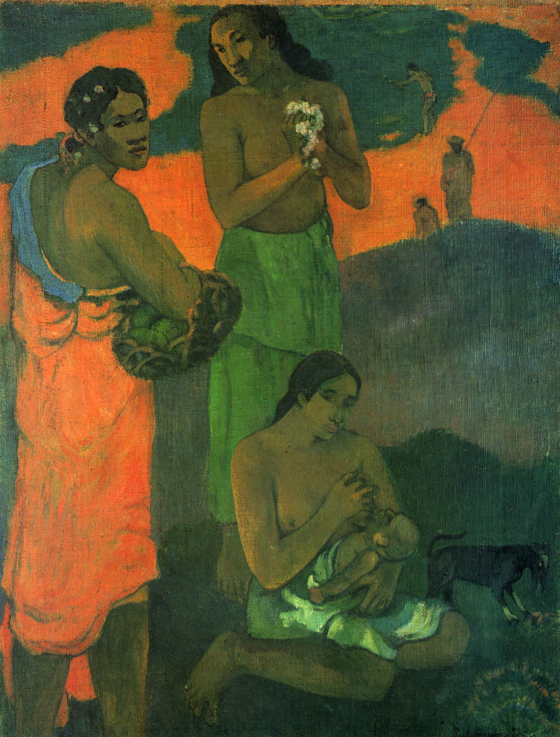 Women on the Seashore (Motherhood I), 1899
