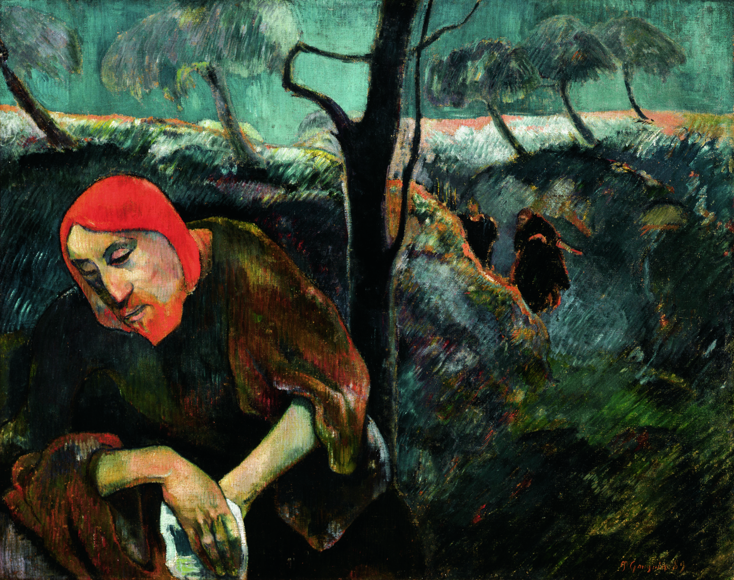 Christ on the Mount of Olives (Gauguin Self-Portrait), 1889