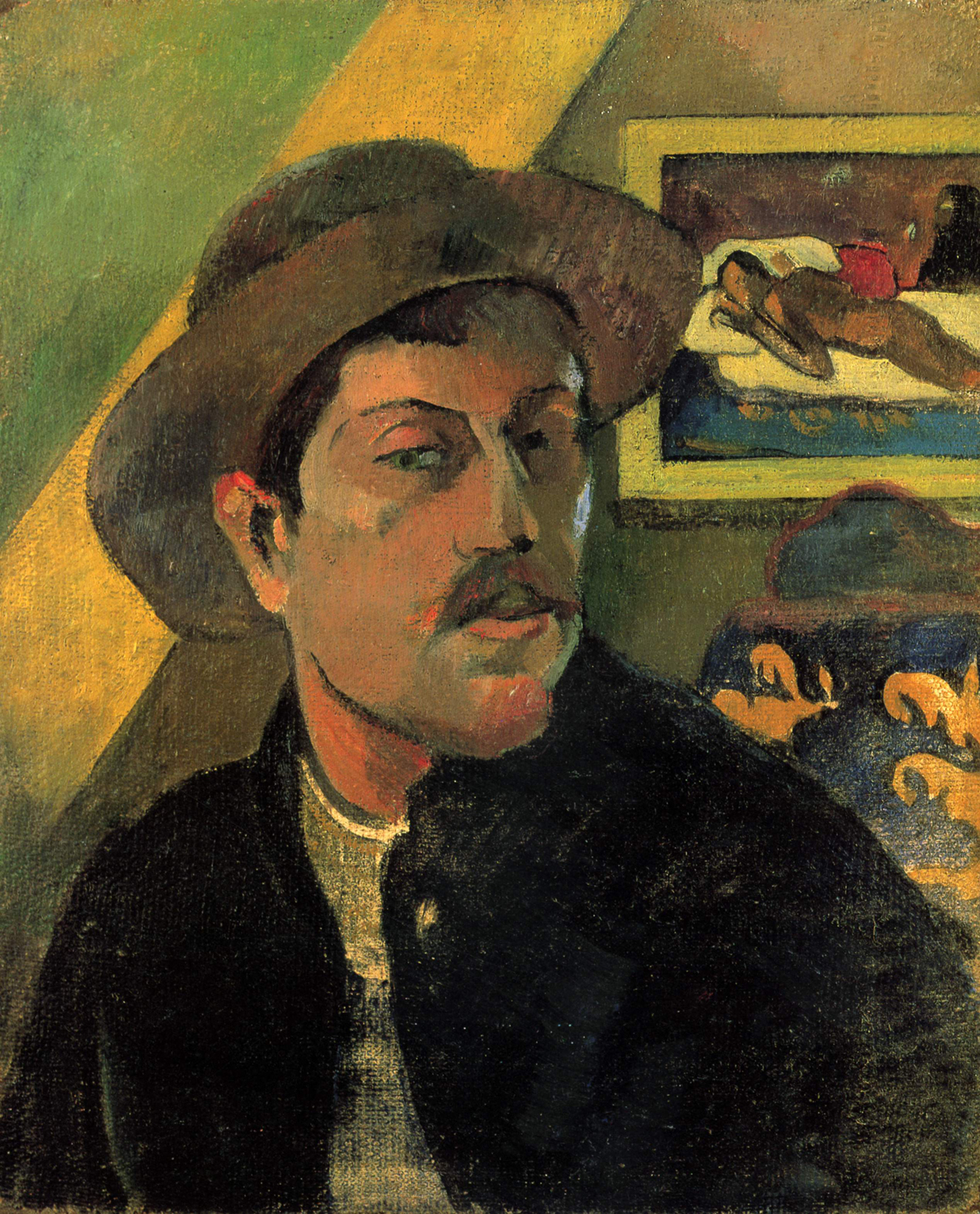 Self-Portrait with Hat, 1893