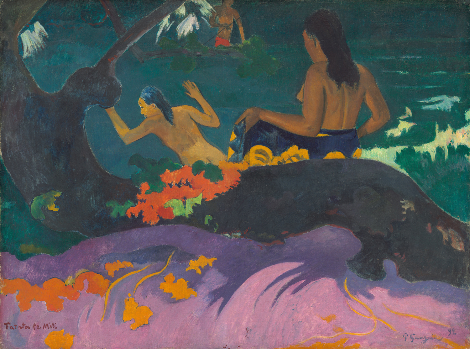 By the Sea (Fatata te Miti), 1892