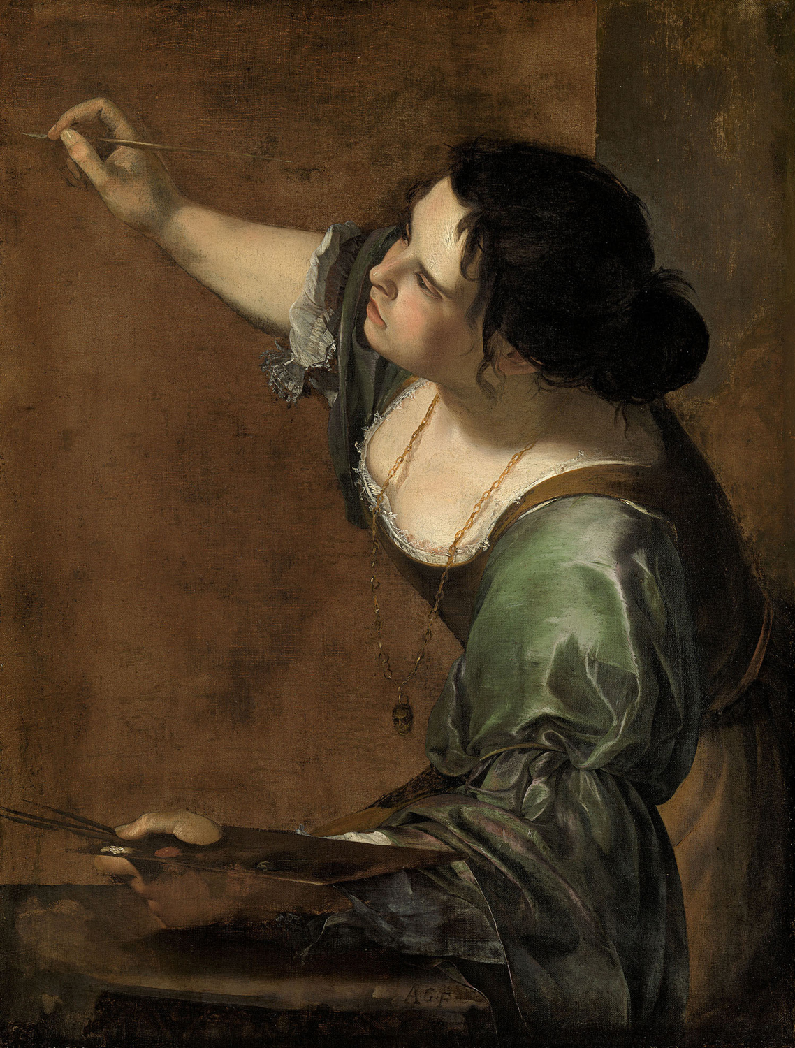 Self-portrait as the Allegory of Painting, 1638-39