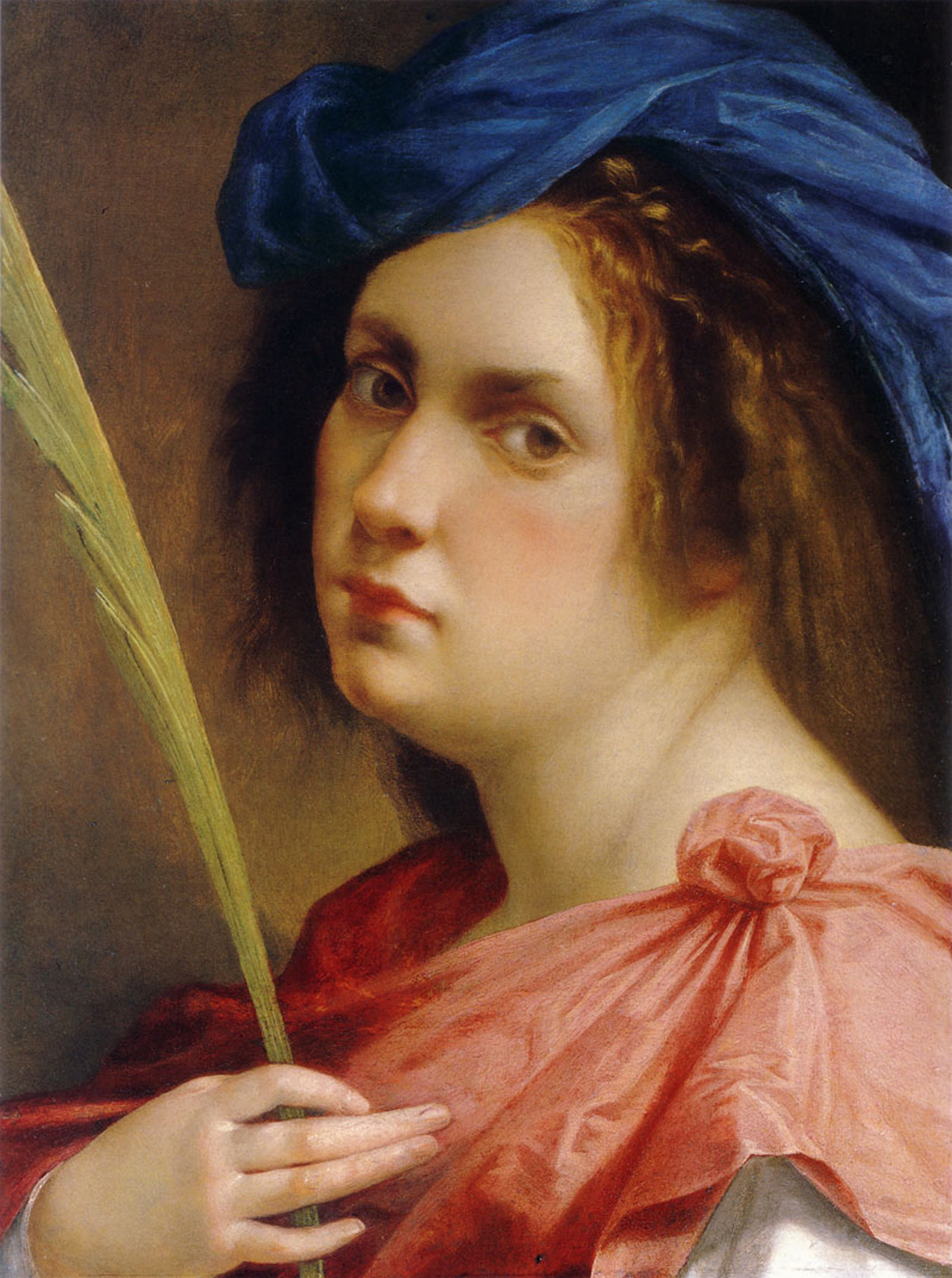 Self-portrait as a Female Martyr, c. 1615