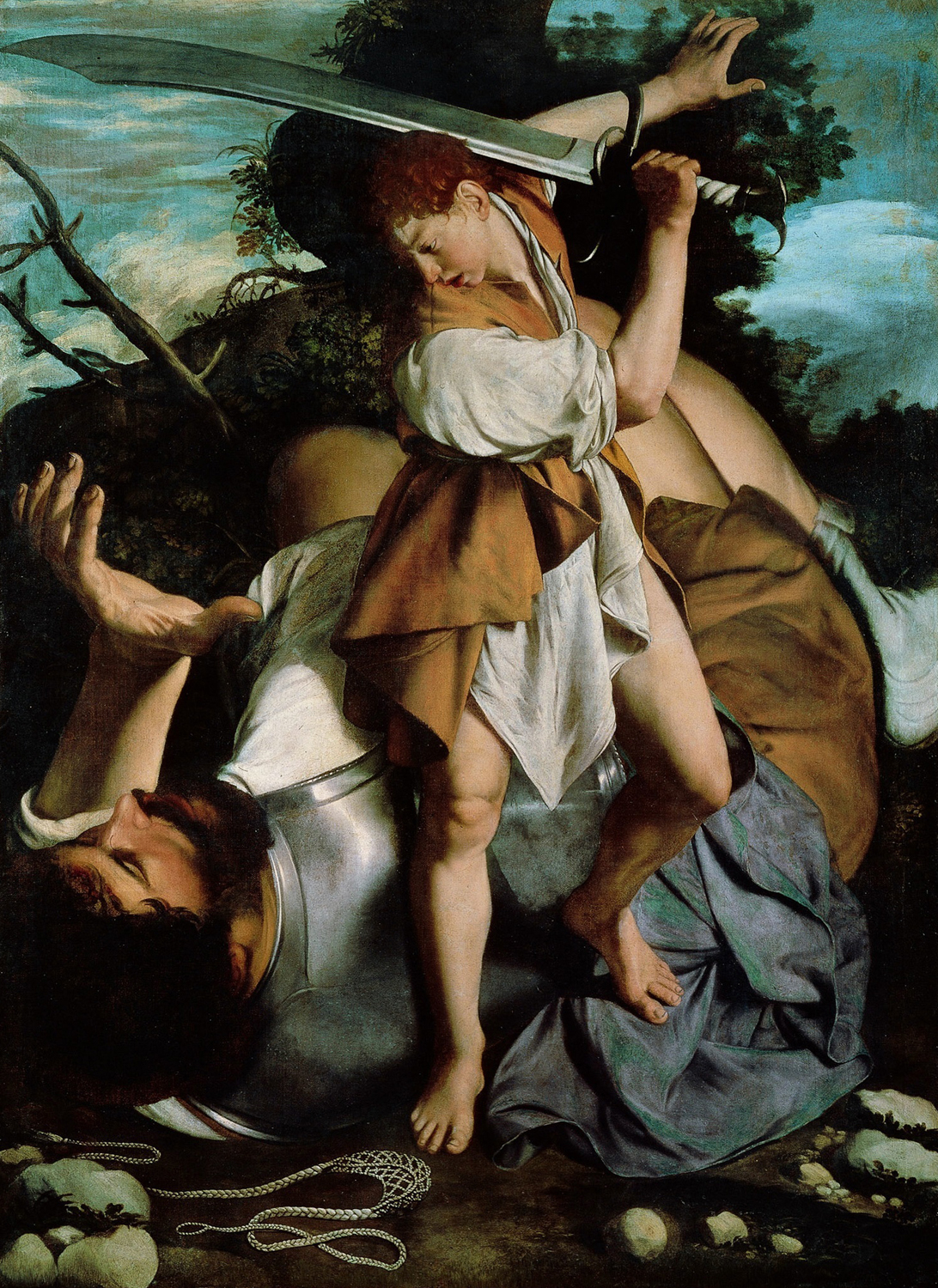 David & Goliath, c. 1605-07