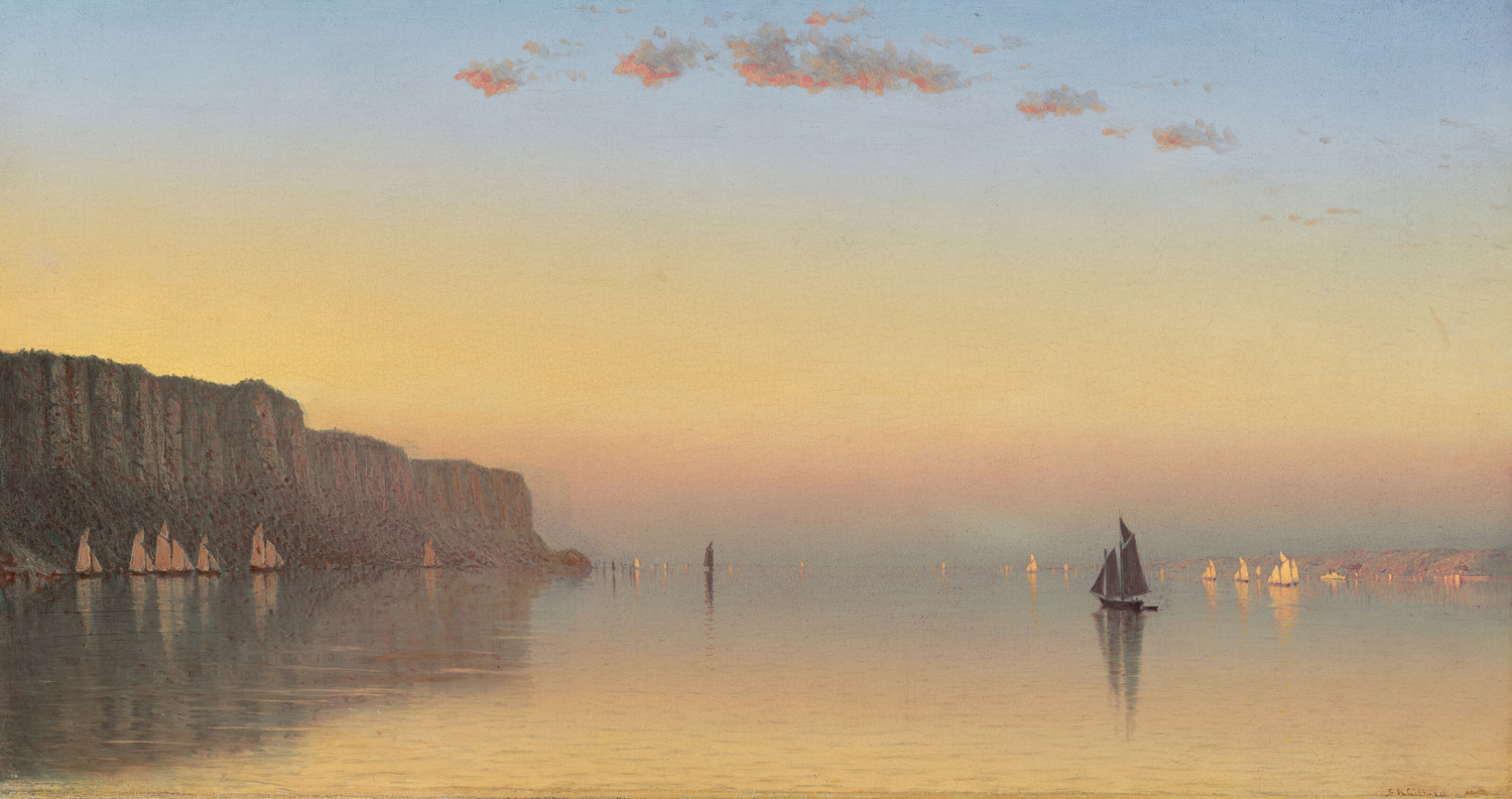 Sunset Over the Palisades on the Hudson, 1879