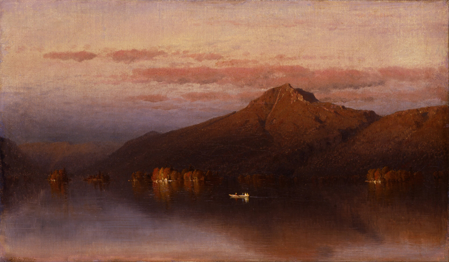 Whiteface Mountain from Lake Placid, 1866