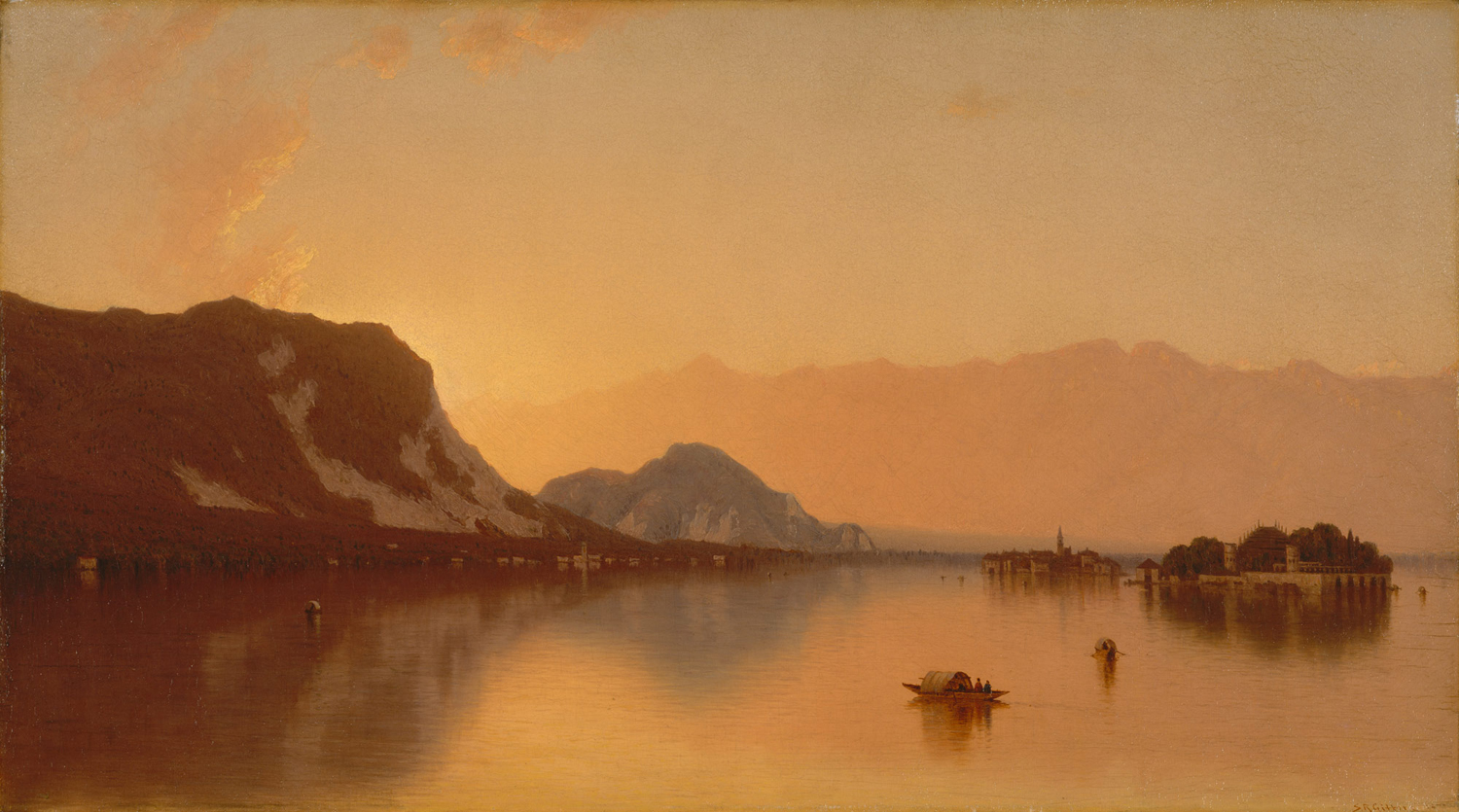 Isola Bella in Lago Maggiore, 1871