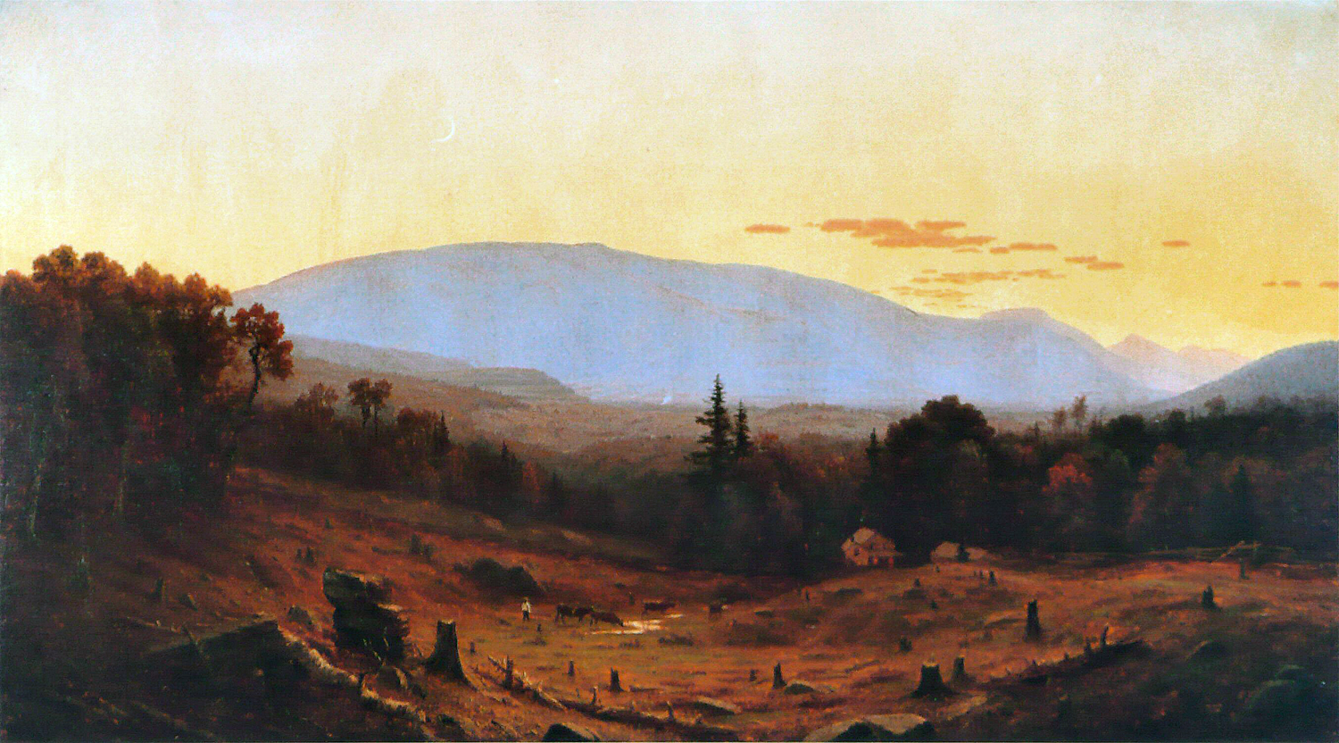 Hunter Mountain, Twilight, 1866