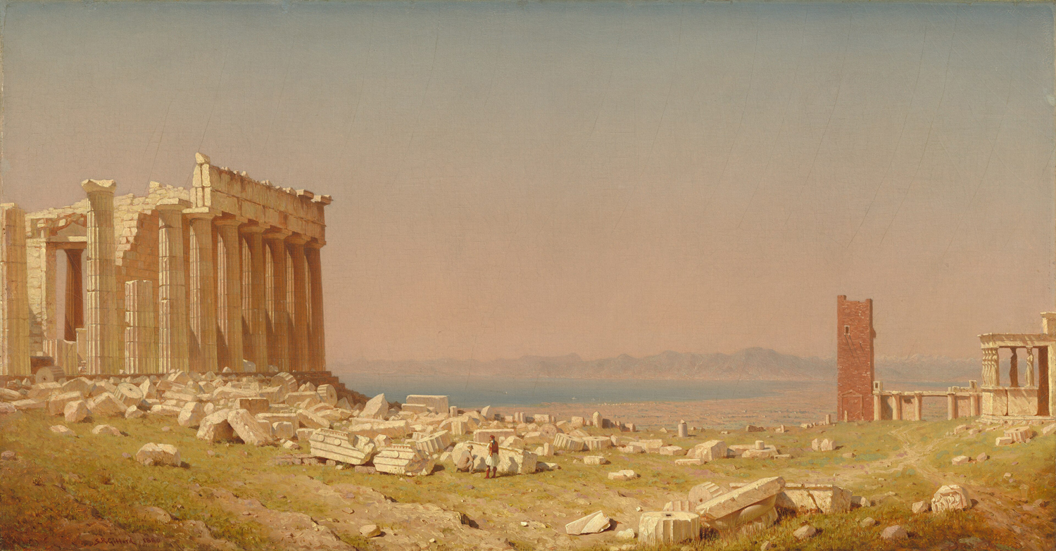 Ruins of the Parthenon, 1880
