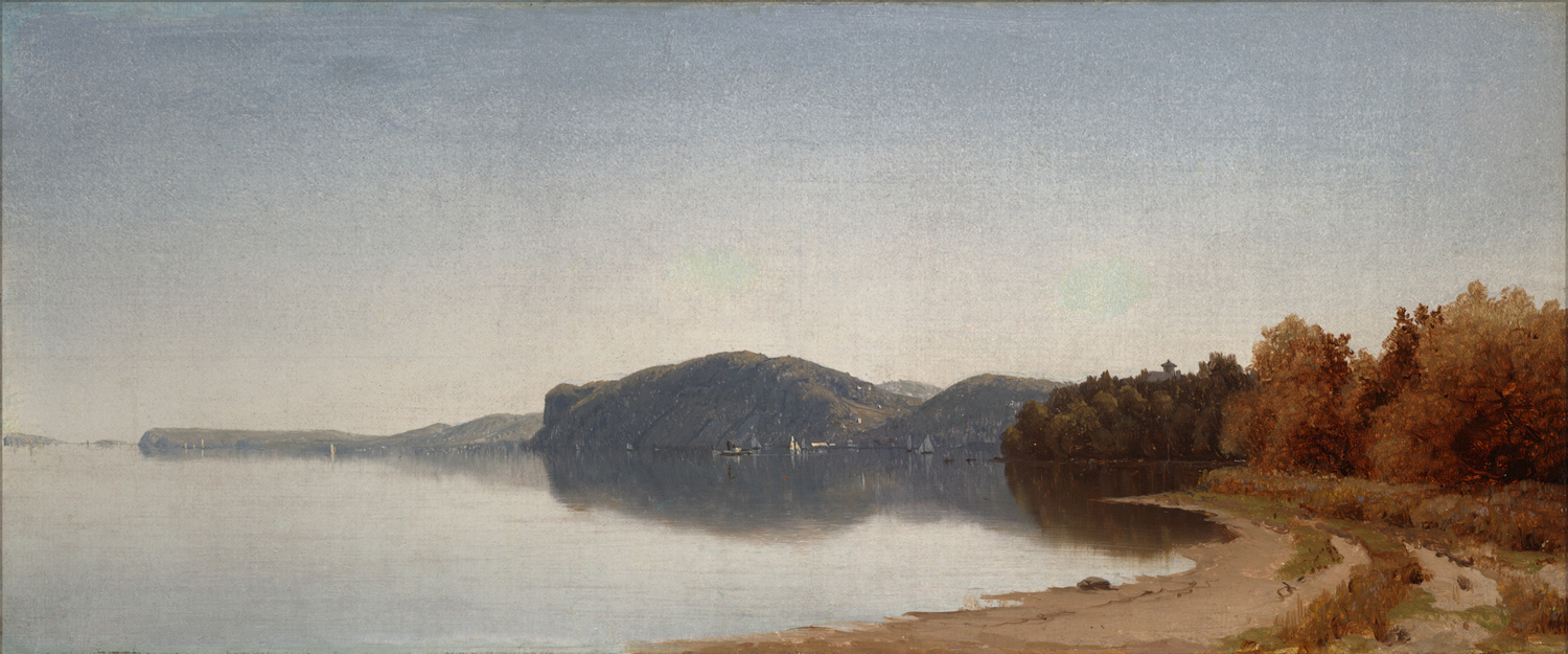 Hook Mountain, Near Nyack, on the Hudson, 1866