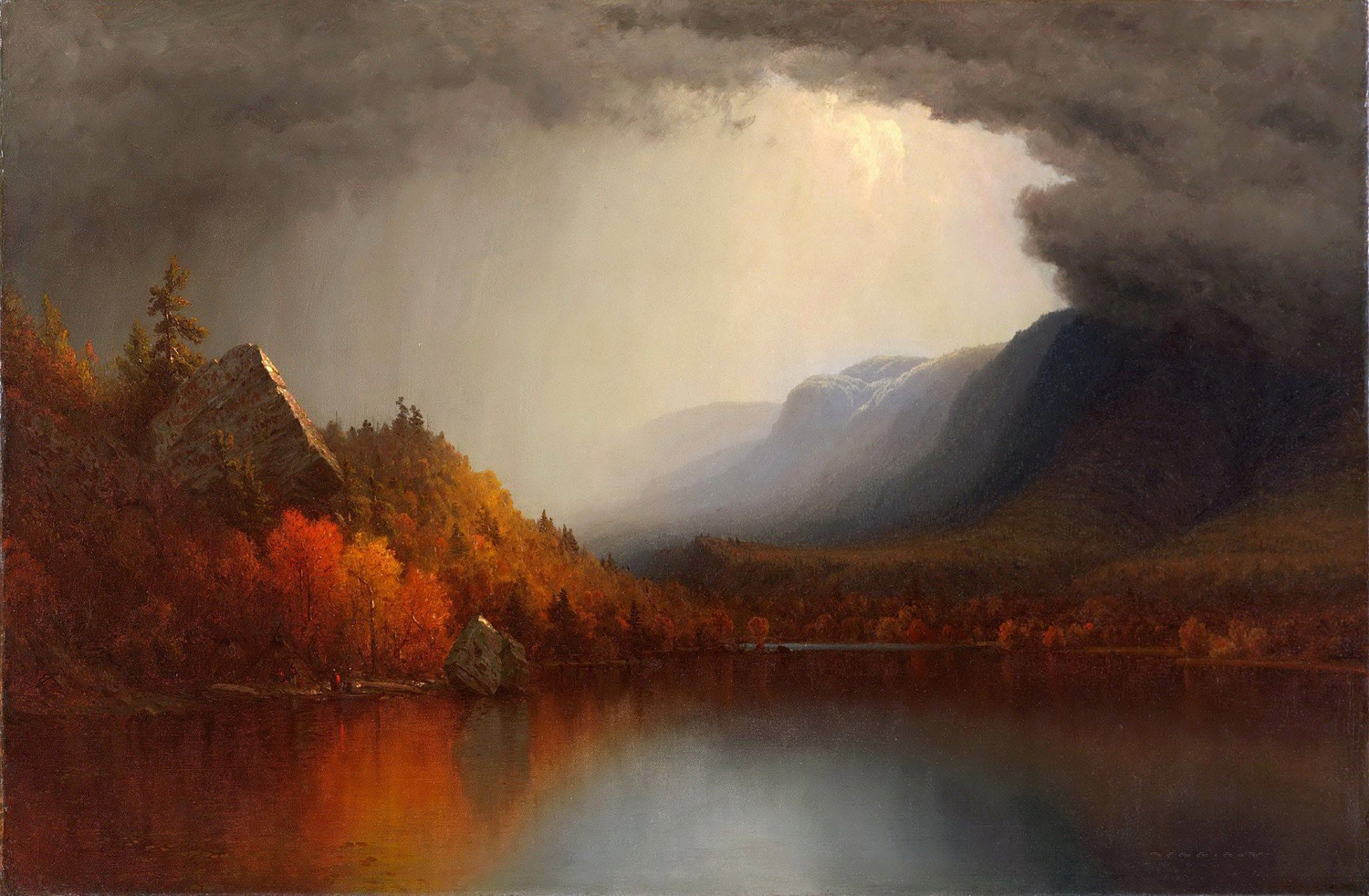 A Coming Storm, 1863