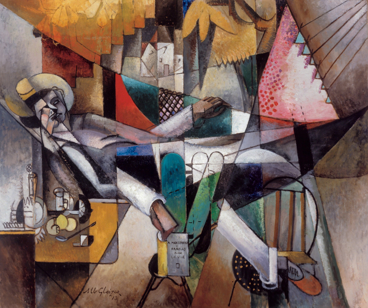 Man in a Hammock, 1913