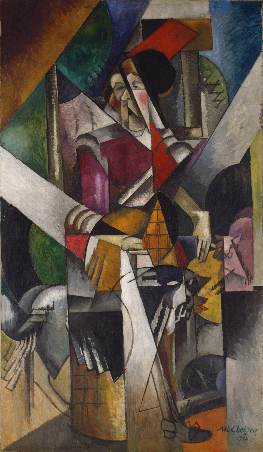 Woman with Animals, 1914