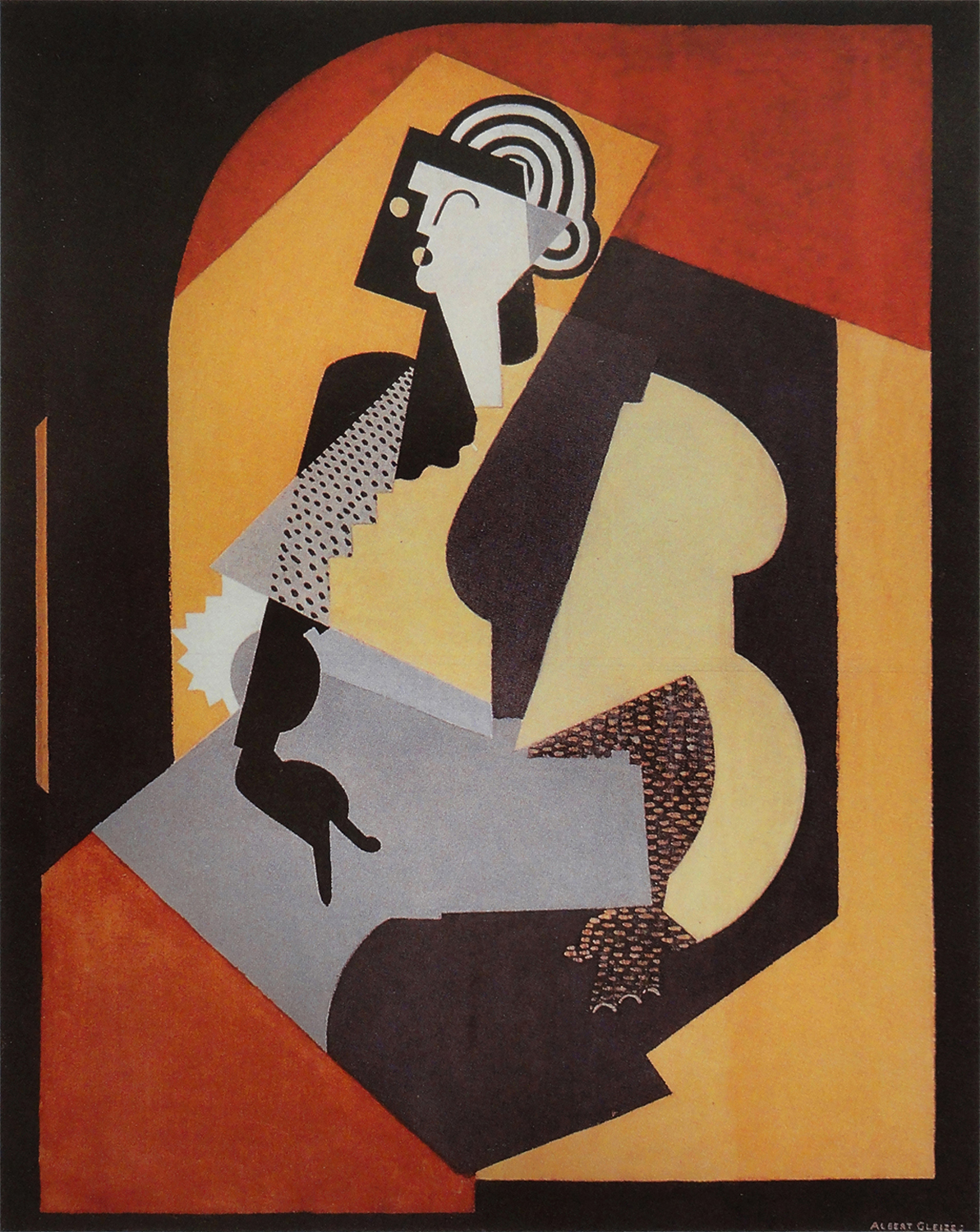 Woman with a Black Glove, 1920
