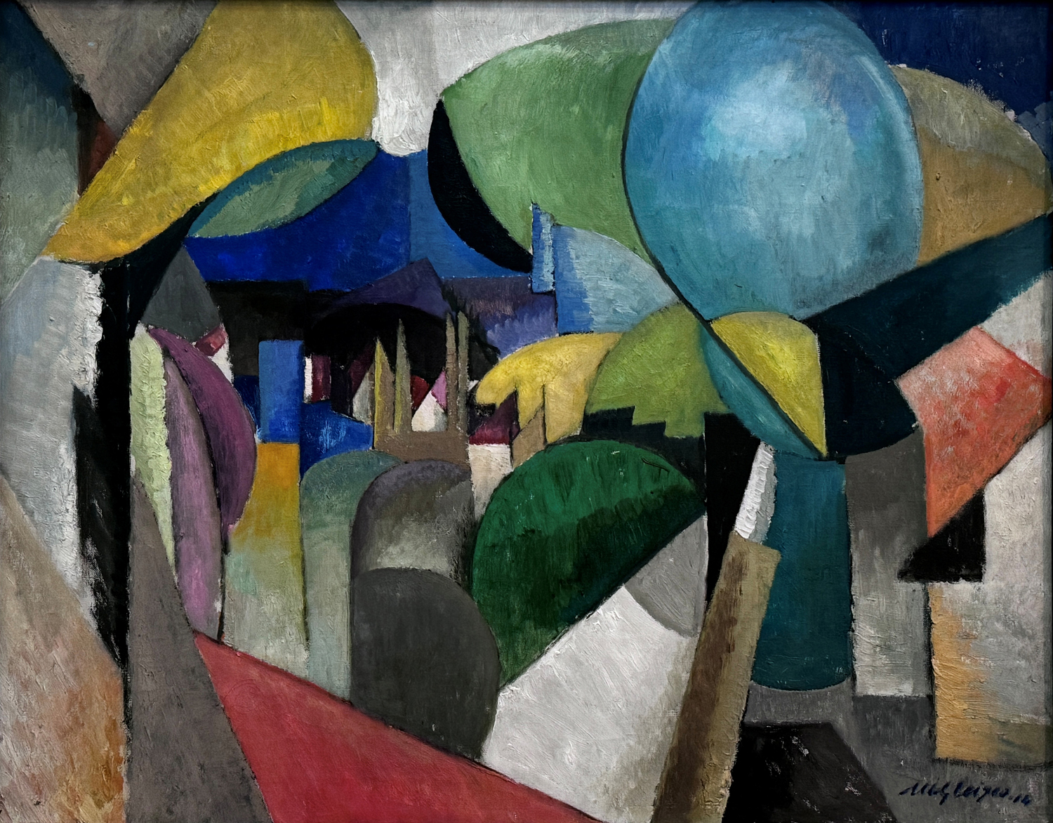 Landscape near Montreuil, 1914