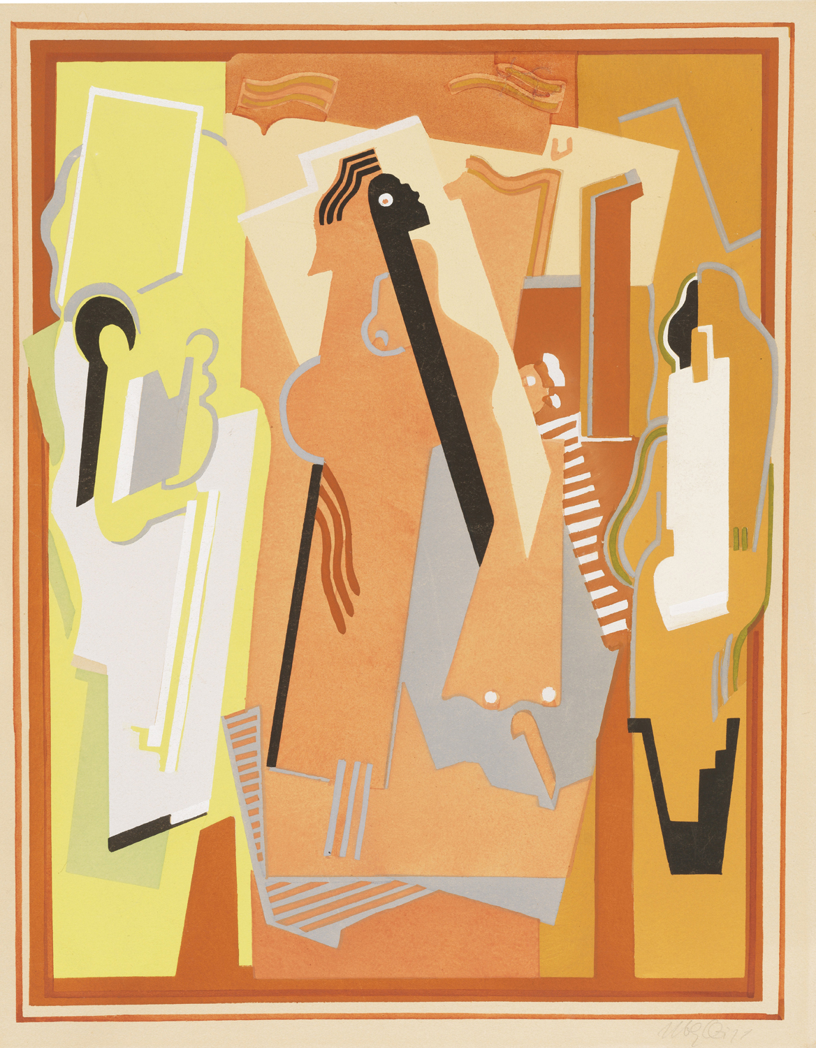 Three Element Painting, c. 1927-29