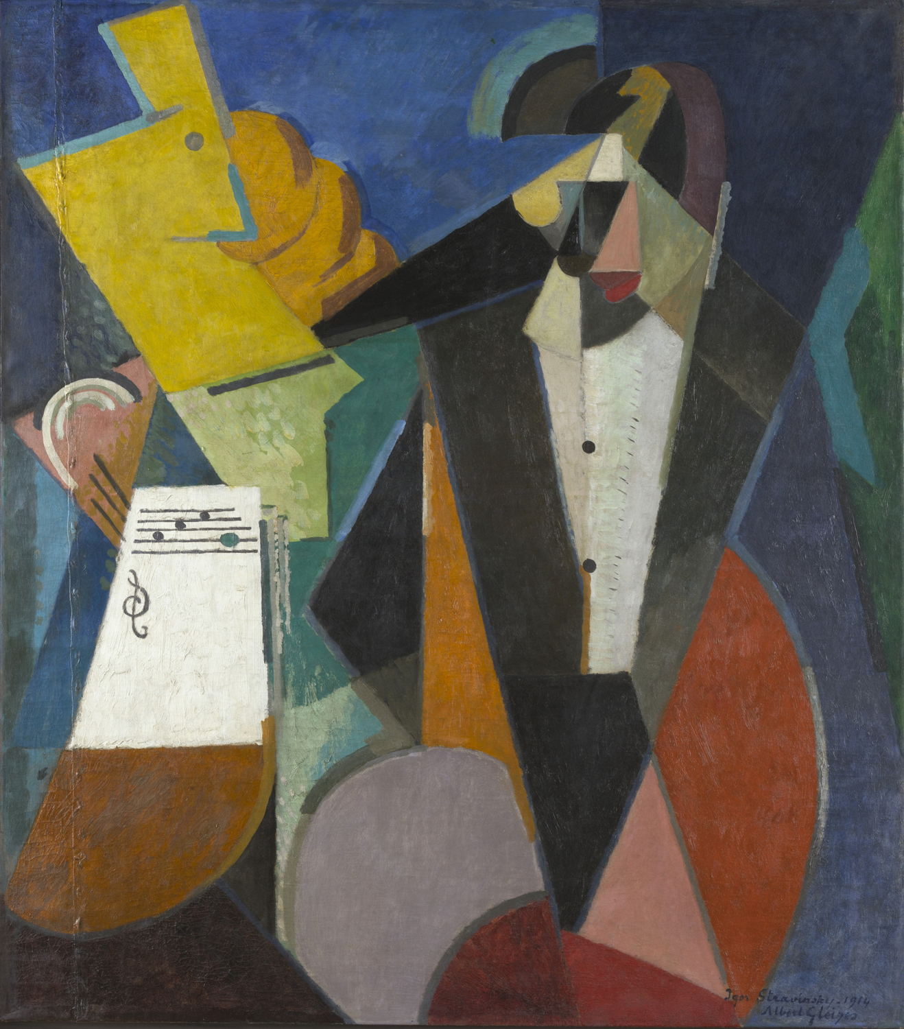 Portrait of Igor Stravinsky, 1914