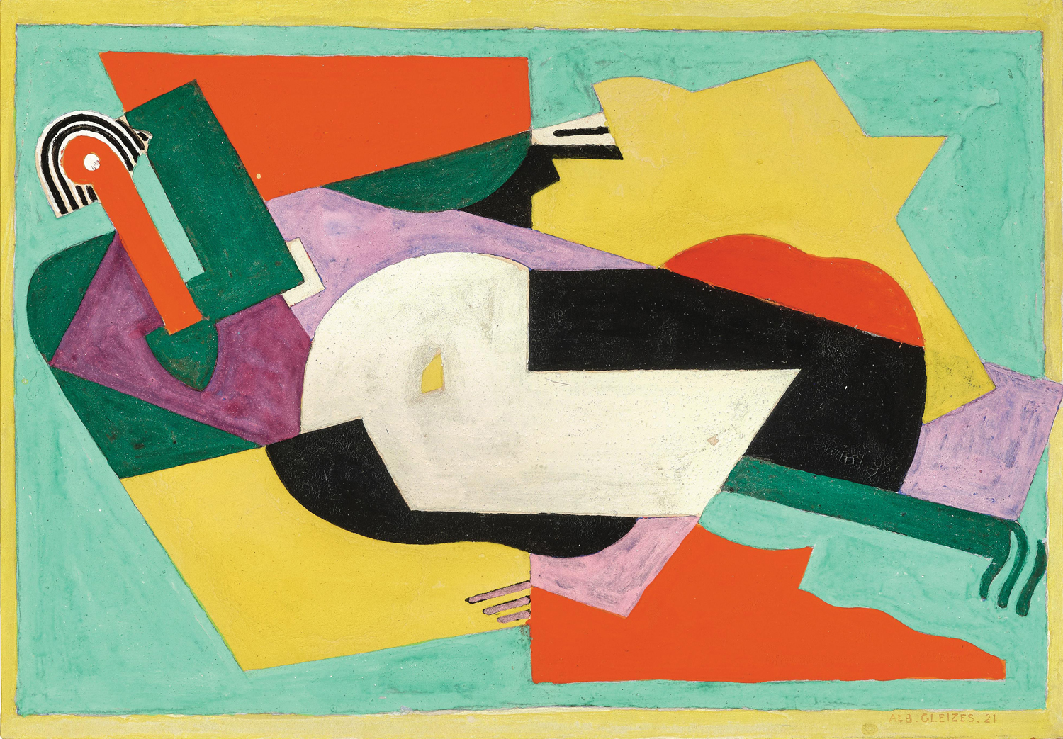 Abstract (Woman Sleeping), 1921