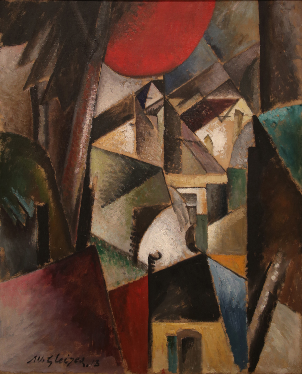 Landscape with Windmill, 1913