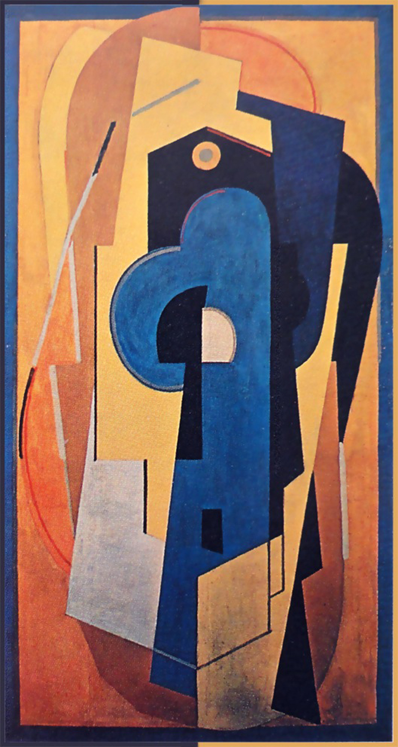 Composition, Blue and Yellow, 1921