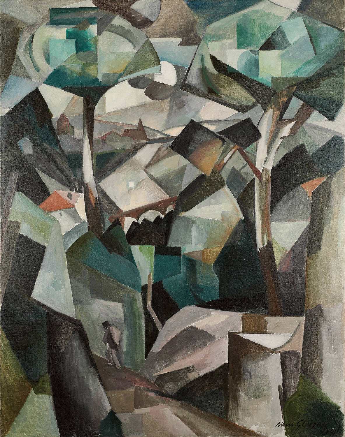 The Path, Landscape in Meudon, 1911