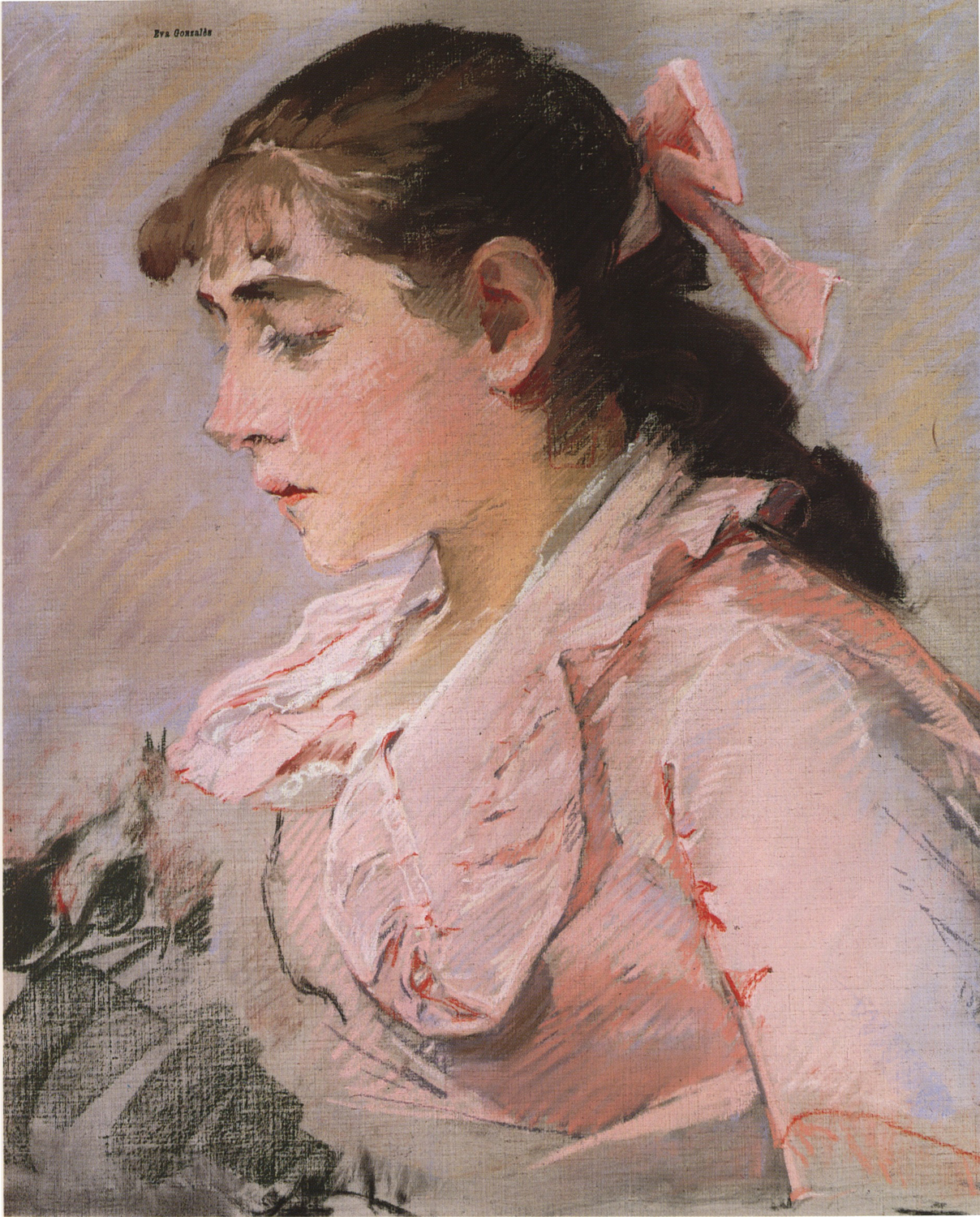 La Femme en Rose (Woman in Pink), 1879