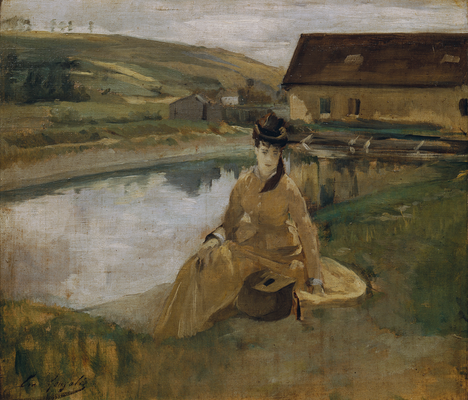 At the Water, 1880