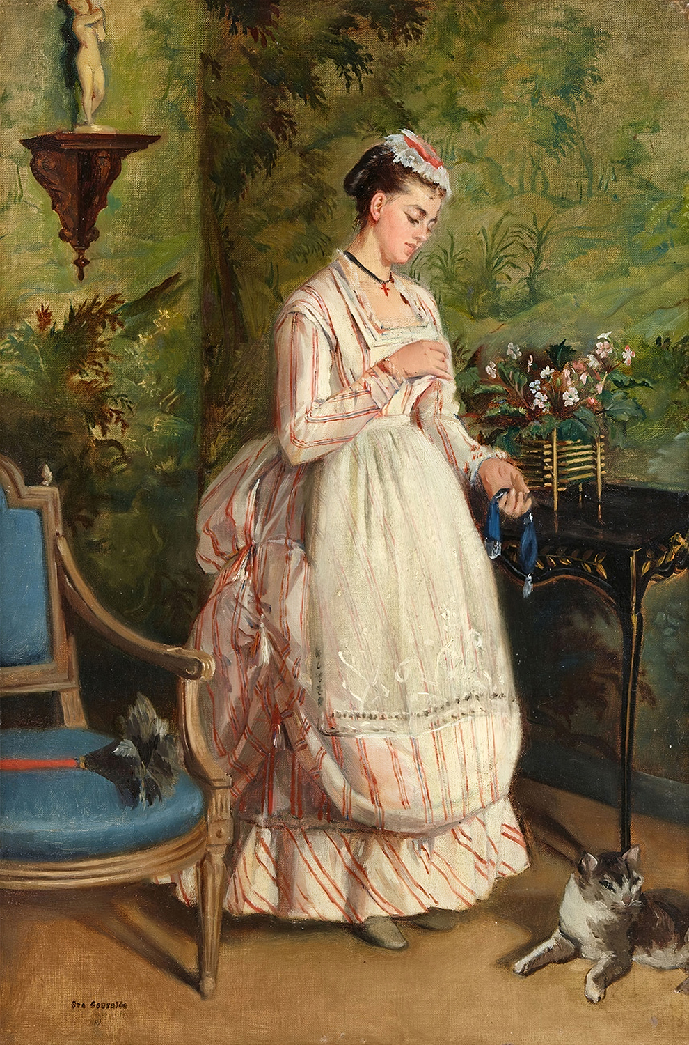La Soubrette (The Maid), c. 1865-70