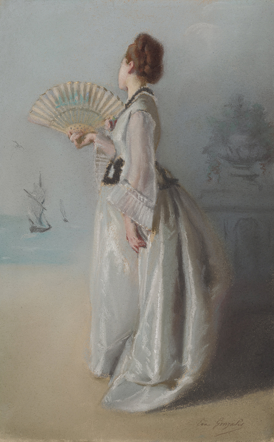 Lady with a Fan, c. 1869-70