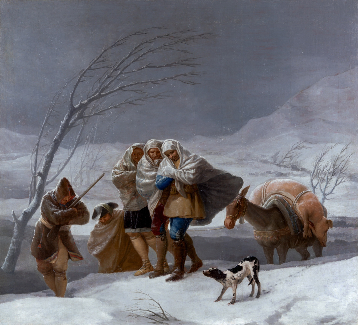 La Nevada (The Snowstorm), c. 1786-87