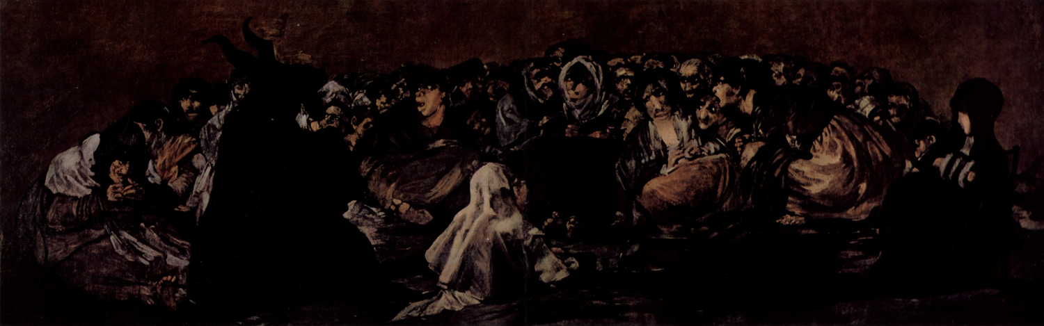 Witches' Sabbath, c. 1821-23