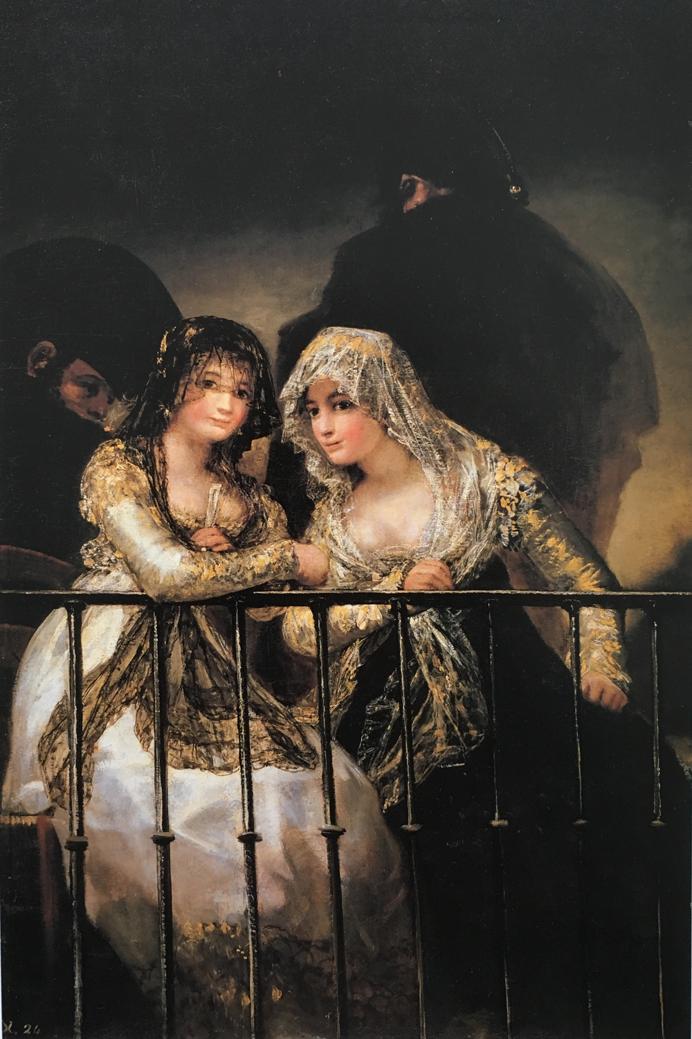 Majas on a Balcony, c.1800-12