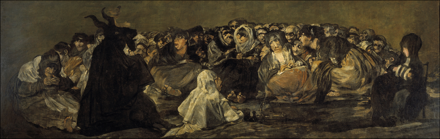 Witches' Sabbath, c. 1821-23