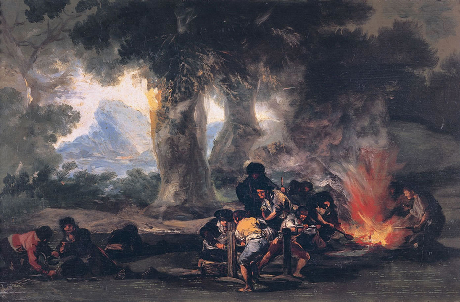 Manufacture of Bullets in the Sierra de Tardienta, c. 1814