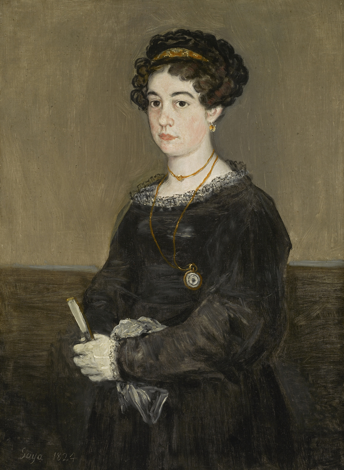 Portrait of Maria Martinez de Puga, 1824