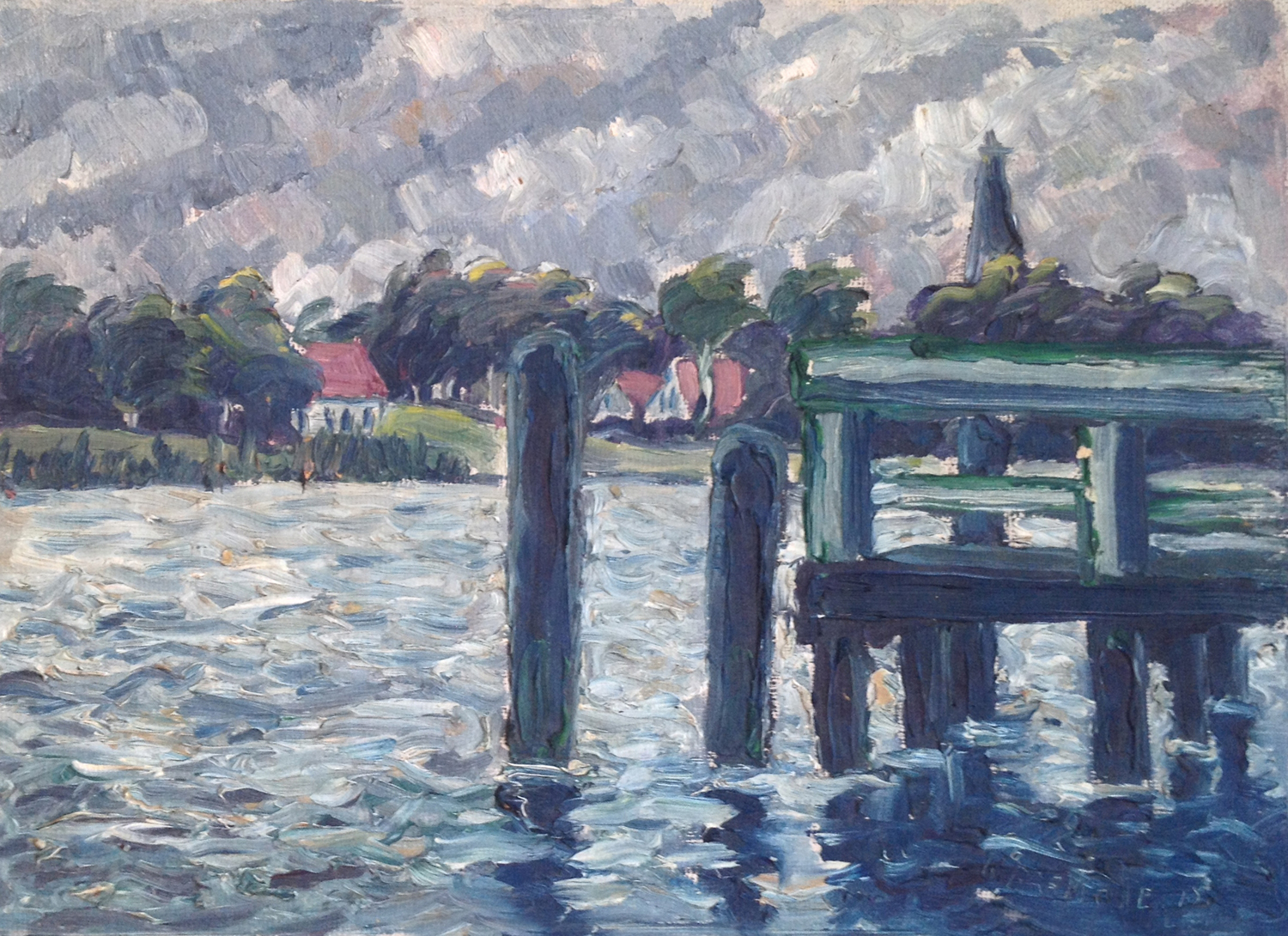 Landesteg (Pier), 1915