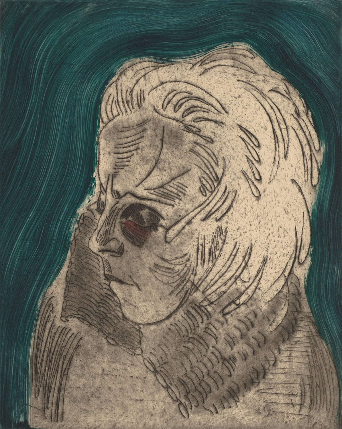 Muder Madchenkopf, Sonia Gramatte (Tired Woman, Sonia Gramatte), 1923